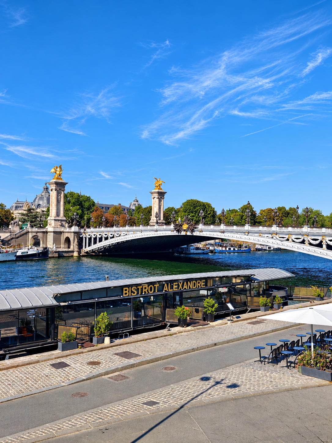 Bistrot Alexandre III – Bleu Seine - Photo 1